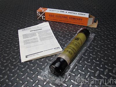 SM 5 Fuse Refill Unit 382420R4 14.4KV 420 Amp  NEW  