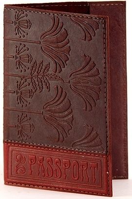 Leather CASE PASSPORT COVER HOLDER+GIFT  