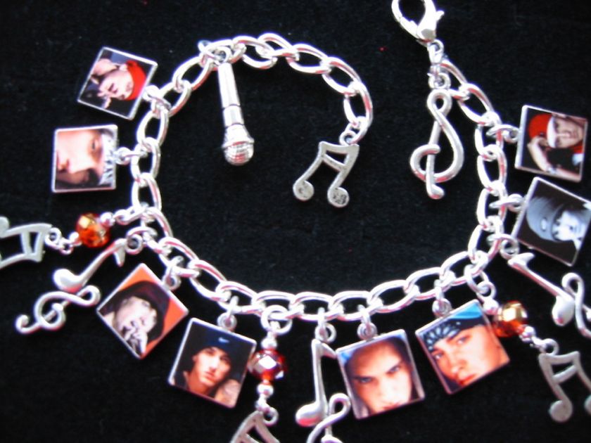 EMINEM MARSHALL MATHERS ADJUSTABLE CHARM BRACELET 8 AWESOME PHOTO 