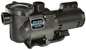 Sta Rite Inground Pool Super Max Pump 1HP 2 Speed  