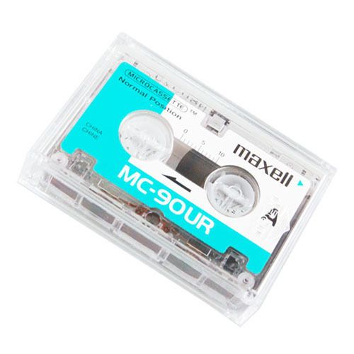   MC 90UR Micro cassette tape For dictaphones portable recorder  