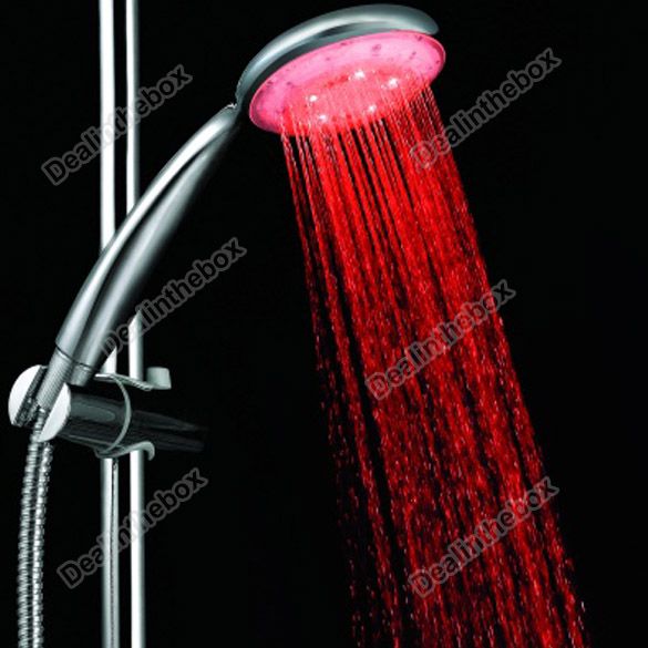   Wall Mount Showers Head Water Bathroom RGB Three Colors A1 New  