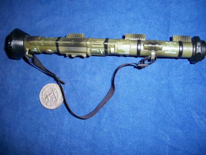 SCALE MISSLE LAUNCHER   BAZOOKA   HEAVY GUN FOR A 12 FIGURE 