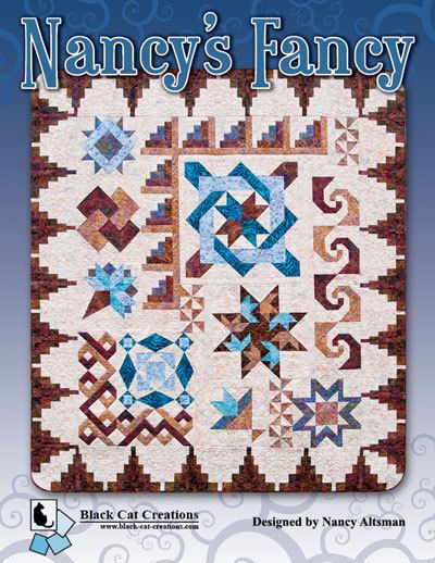 Black Cat Creations Nancys Fancy BOM quilt pattern  