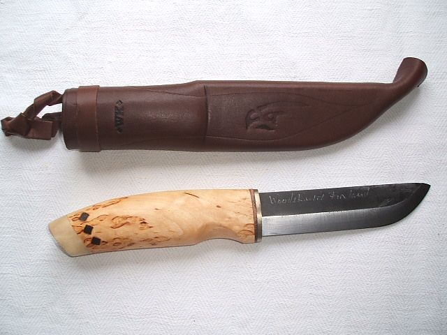 CUSTOM 5 Scandinavian Hunting/Bushcraft Knife FINLAND  