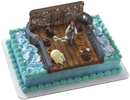 Pirates of the Caribbean Cake Topper decopac Kit  