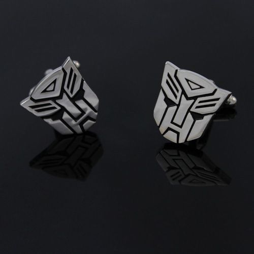 NEW DRESS transformers Autobot sign cuffllinks  