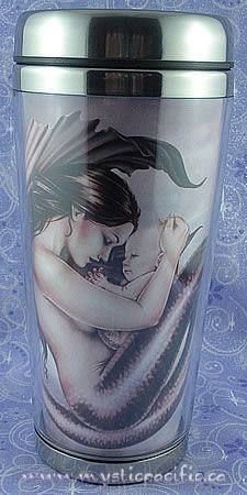 Motherhood Mermaid Deluxe Travel Mug Selina Fenech  