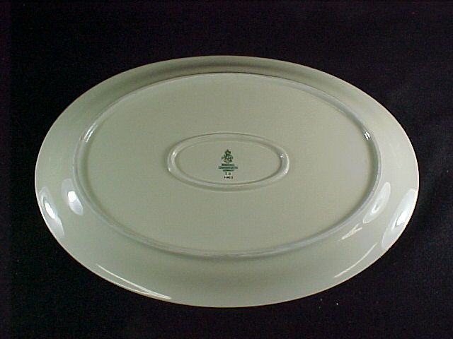 Tirschenreuth Bavarian China #1495 Oval Serving Dish  