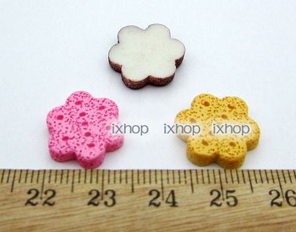 12 pcs Star Cookie Resin Flatback Cabochon 6003 0130  