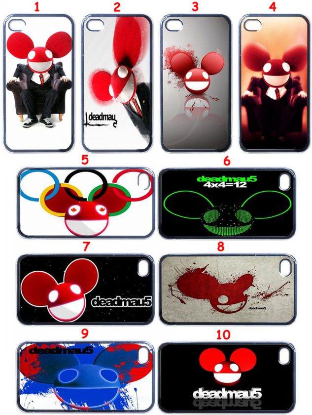 Joel Thomas Zimmerman Deadmau5 DJ iPhone 4 iPhone 4S Case (Back Cover 