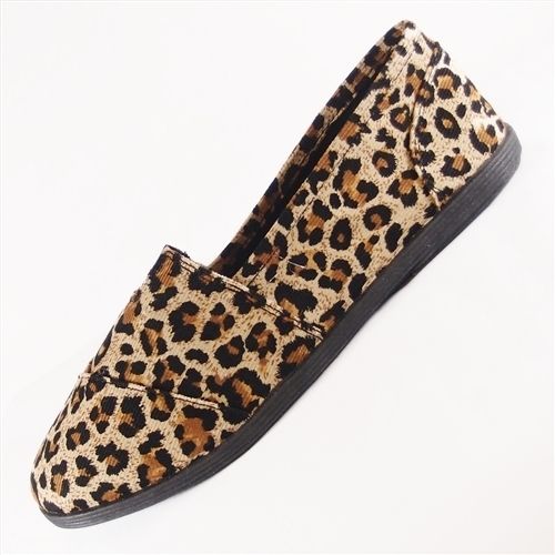 Soda object flat women shoes Tan Cheetah color Leopard Print cute tan 