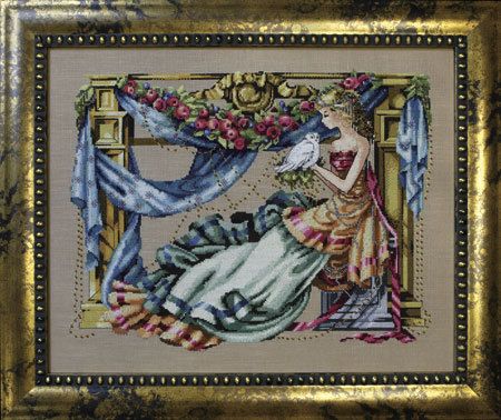 Mirabilia cross stitch pattern Athena new Nora Corbett  