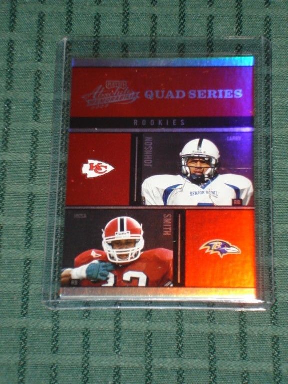 2003 ABSOLUTE MEMORABILIA QUAD SERIES QS 29 / FOOTBALL  