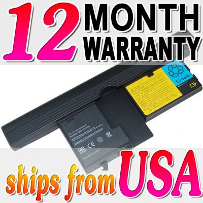 Battery fits IBM/Lenovo ThinkPad X60 Tablet PC 6363  