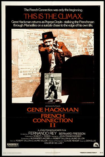 French Connection II 1975 Original Movie Poster  