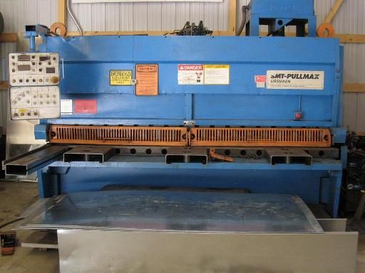 SMT PULLMAX HYDRAULIC GUILLOTINE SHEAR ~ 10 X 1/2  