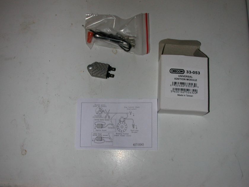 Oregon Universal Ignition Module, #33 053 replaces pts  