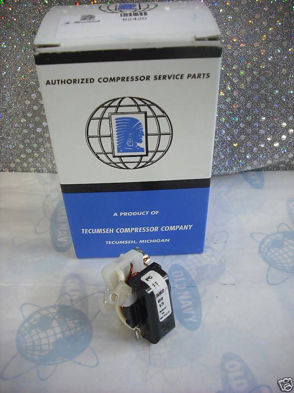 TECUMSEH Compressor Start Relay # 82420, NEW PART# K71 09  