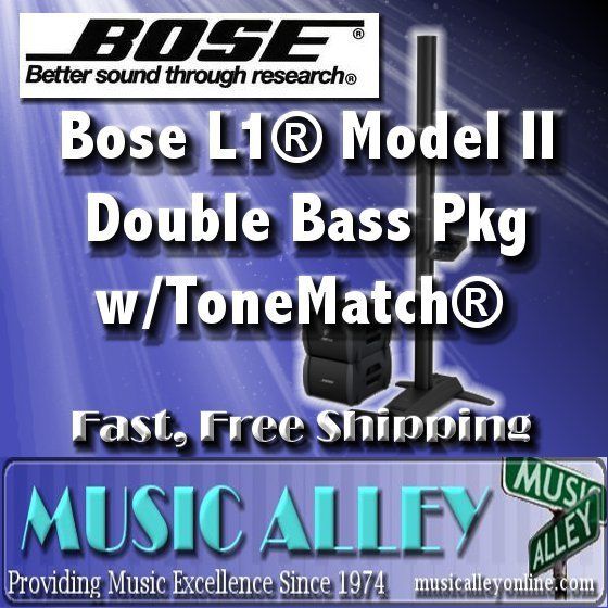 Bose L1® Model II Double Bass Pkg w/ToneMatch®  