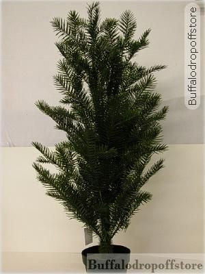 NEW Artificial Christmas Tree In Pot Southern Yew 4 FT.  
