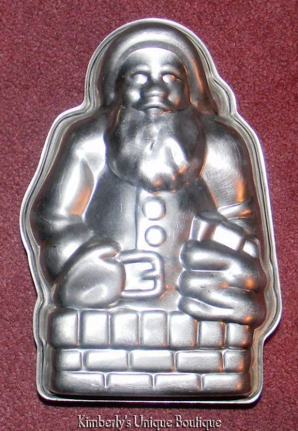 3D SANTA STAND UP CAKE PAN MOLD (NOT WILTON)  