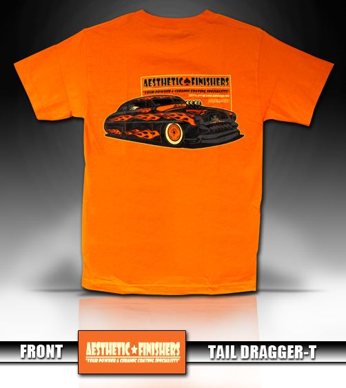 Aesthetic Finishers Mens Flamed Mercury Hot Rod T Shirt Sizes S   3XL 