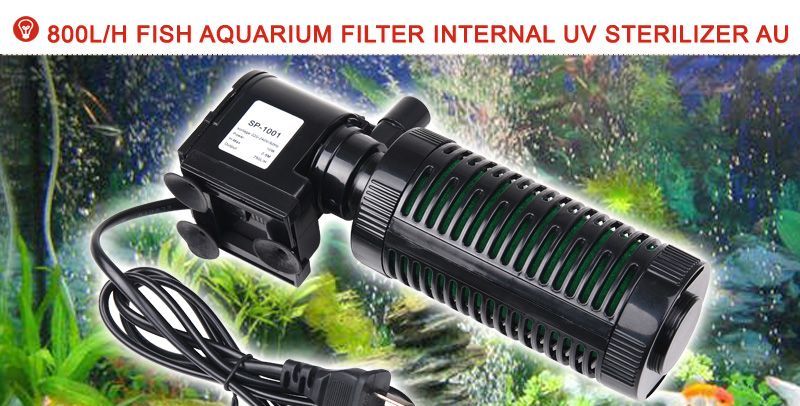 AQUARIUM FILTER PUMP CLEANER AIR SPONGE HALL FISH TANK  