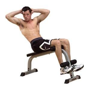 Body Solid Abdominal Bench Ab Sit Up Crunch NEW  