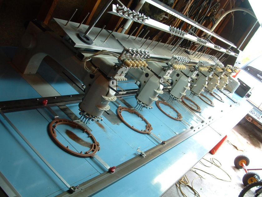 Barudan BEAT 106UF 6 Head Embroidery Machine 115v  