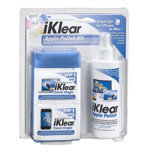   Screen iKlear Polish Cleaning Kit for Apple iPhone iPad iPod MacBook