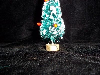 MINIATURE DOLLHOUSE DECORATIVE ARTIFICIAL HOLIDAY TREE