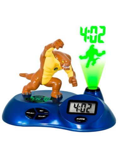 BEN 10 ALIEN FORCE PROJECTION ALARM CLOCK NEW & BOXED  