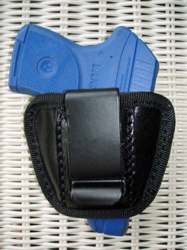 LEATHER BELT SLIDE & IWB HOLSTER 4 BERSA THUNDER 380  