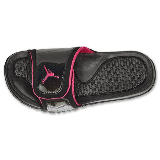 AIR JORDAN SANDALS HYDRO 2 (GS) JUNIOR SIZES BLACK / PINK 313194 002 