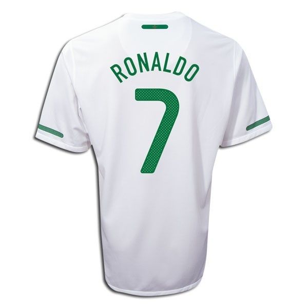 NIKE PORTUGAL C. RONALDO AWAY JERSEY FOOTBALL FIFA WORLD CUP 2010 