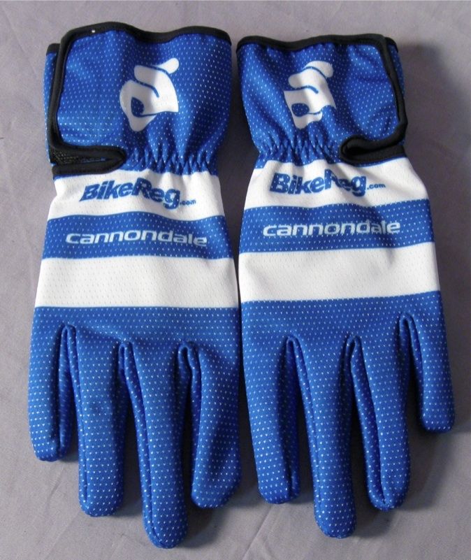 Cannondale BikeReg Team Winter Cycling Gloves Thermal Blue Size Small 