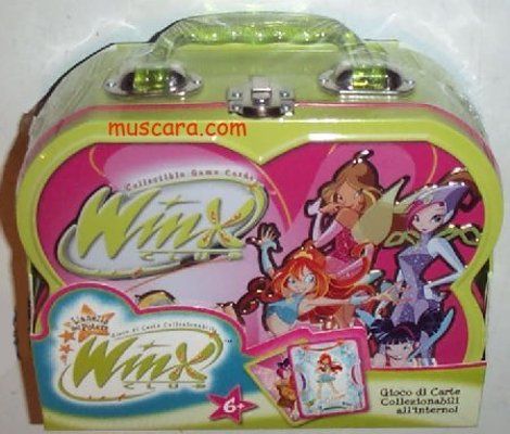 Winx Club Circle of Power Starter Tin Set Cards Game  