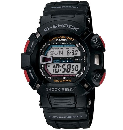 Casio G9000 1V Mens G Shock Tough Mud Resistant Super Illuminator 