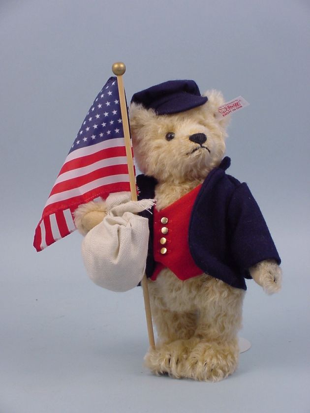 James, New American Teddy Bear MIB by Steiff  