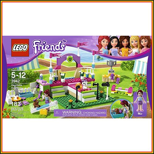 LEGO FRIENDS 3942 Heartlake Dog Show sets Mia minifigures bricks legos 