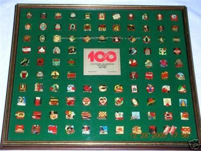 RARE Coke 1000 MADE SET of 101 Coca Cola PIN LTD PINS  