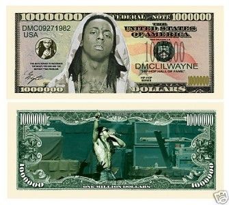 Lil Wayne (DMC) Million Dollar Bills (5/$3.00)  