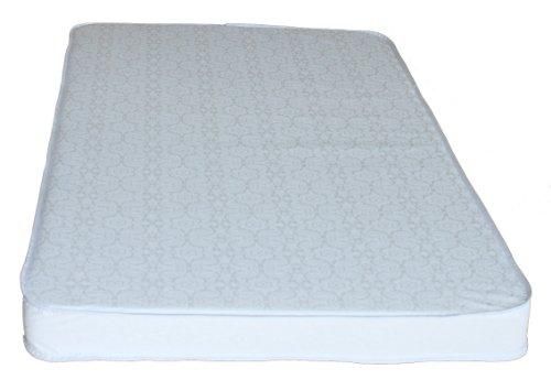 NEW COLGATE MATTRESS PORTABLE MINI CRIB MATTRESS, WHITE  