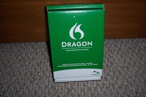 Dragon Naturally Speaking 11.5 Home Software w/Microphone Headset NEW 