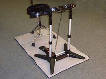 Drum Pedal / Pad Anchoring System; Rock Band Accessory  