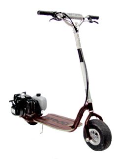 Black Go Ped Super GSR46R Gas Scooter / GoPed GSR 46R  