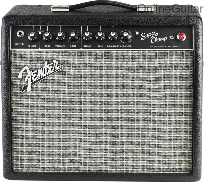 NEW FENDER® SUPER CHAMP® X2 15W TUBE GUITAR AMP COMBO AMPLIFIER 