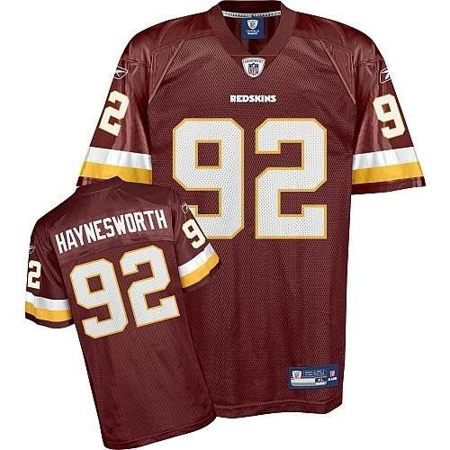 Youth NFL Washington Redskins Albert Haynesworth #92 Throwback 