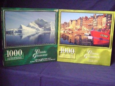 Mixed lot 2 Classic Treasures Puzzles NEW (1 10024)  